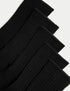 5pk of Ribbed School Socks
